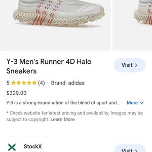 Y-3 men's runner 4D halo